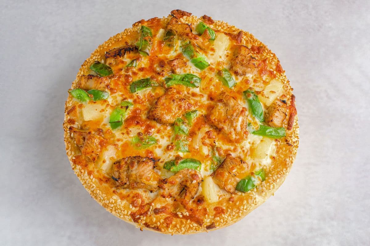 9. 10" Small Honey Garlic Chicken Pizza