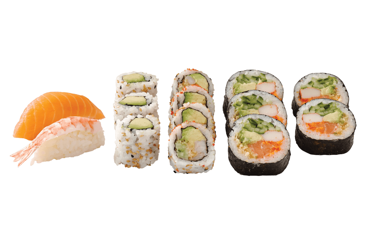 Combo M - Brown Rice (14 pcs)