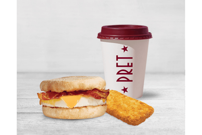 English Muffin Bacon & Egger Combo