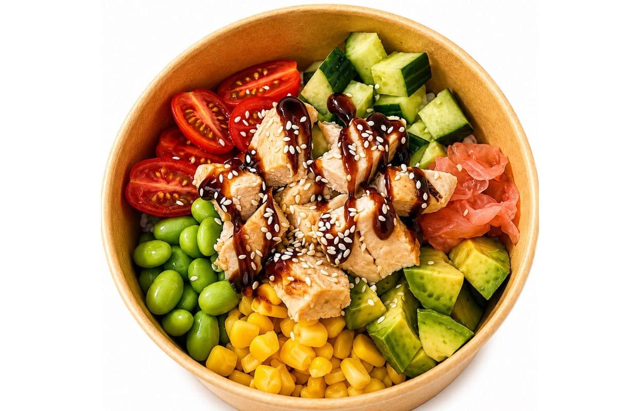 Chicken Yummi Poke Bowl