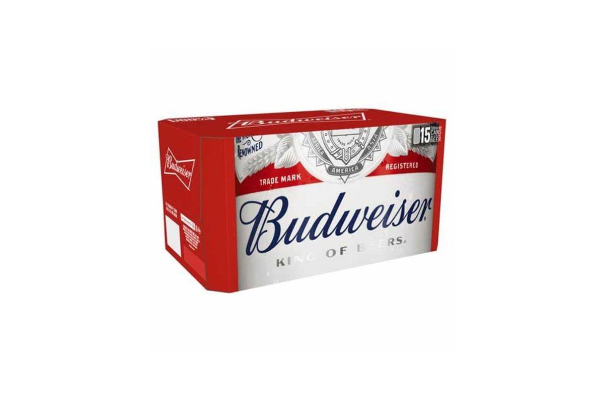 Budweiser (15 Cans) (1 x 15cans)