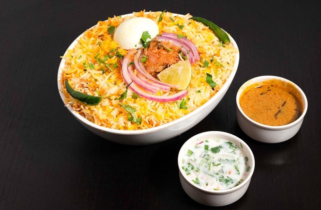 Hyderabadi Goat Dum Biryani