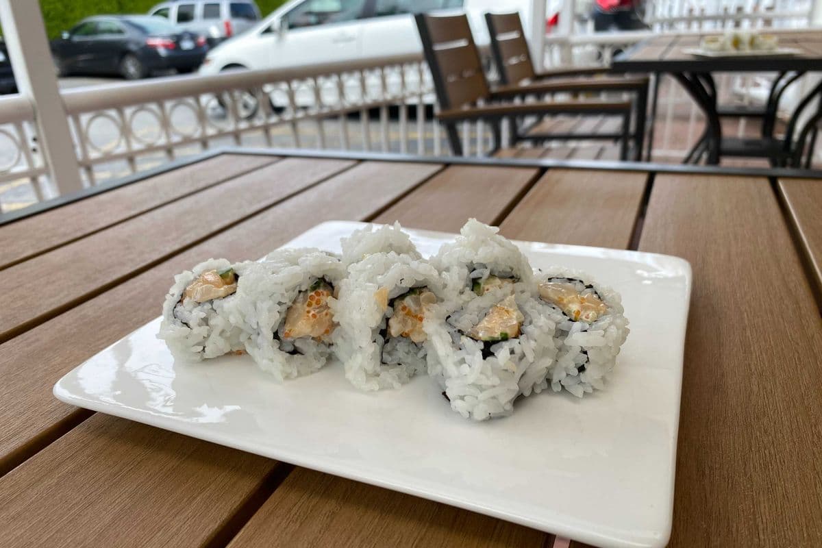 Chopped Scallop Roll