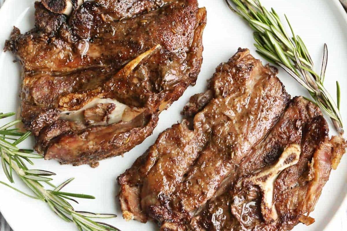 New Zealand Lamb Shoulder Chops (2 pcs)/ 炭烤羊肩排