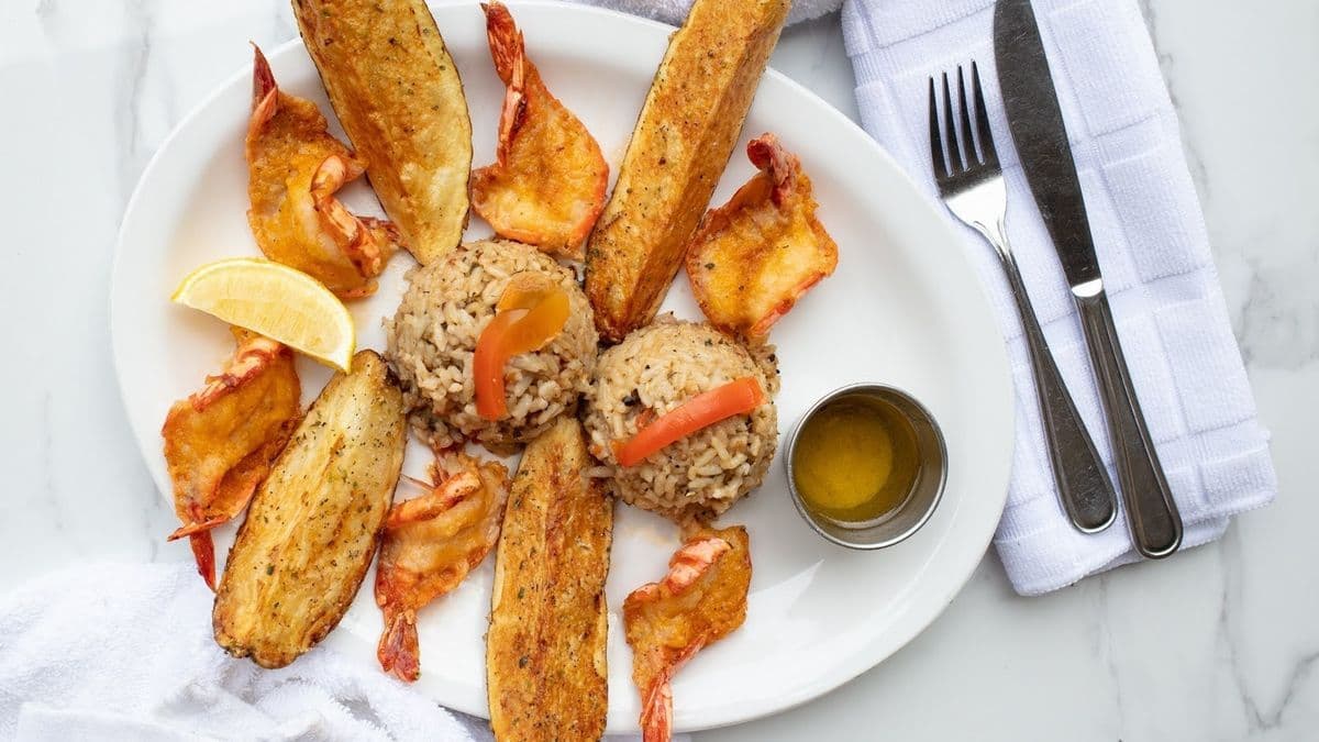 Crevettes style papillon (6 mcx)/ Butterfly Style Shrimp (6 pcs)