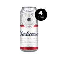 Budweiser (4 Can x 473 mL)