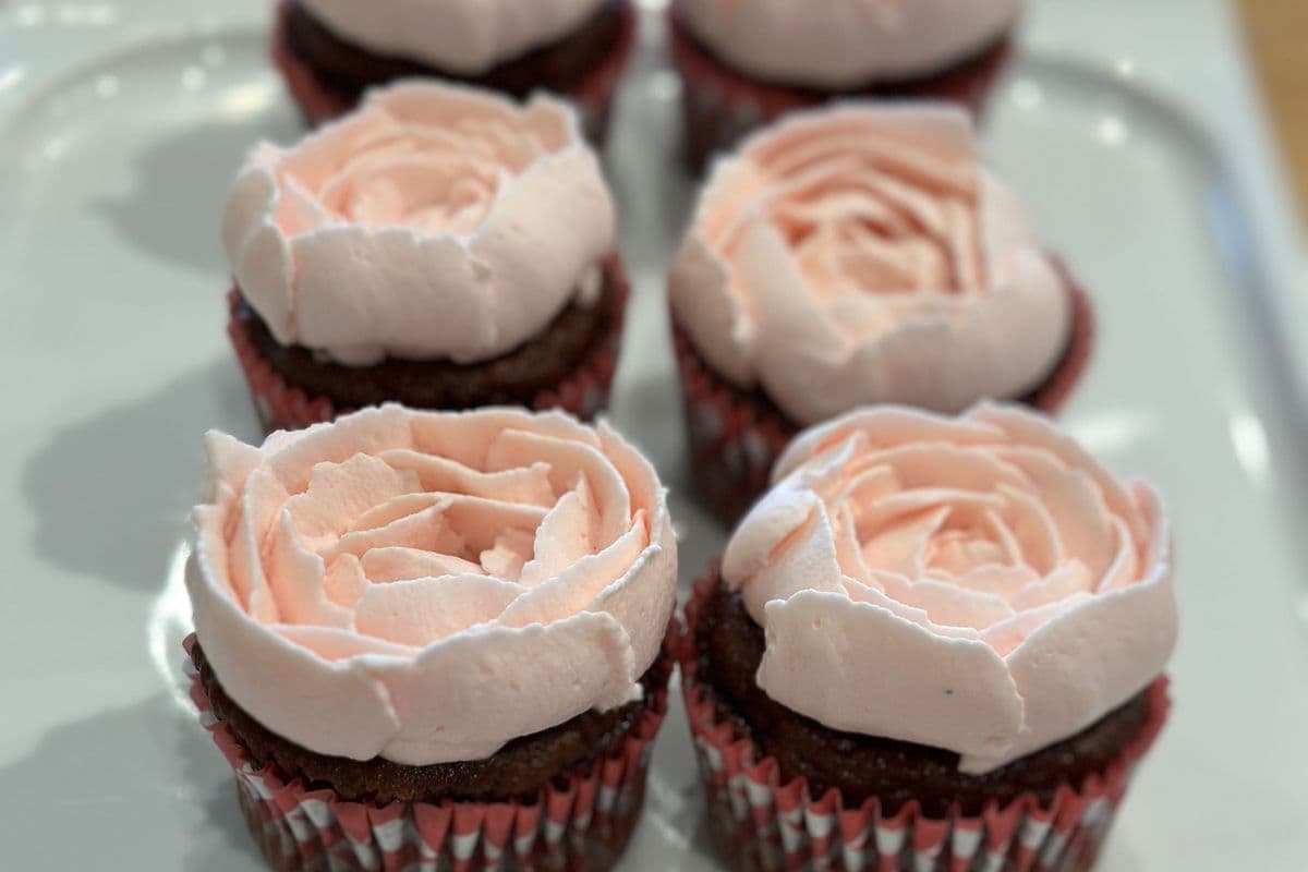 Chocolate Strawberry Cupcake