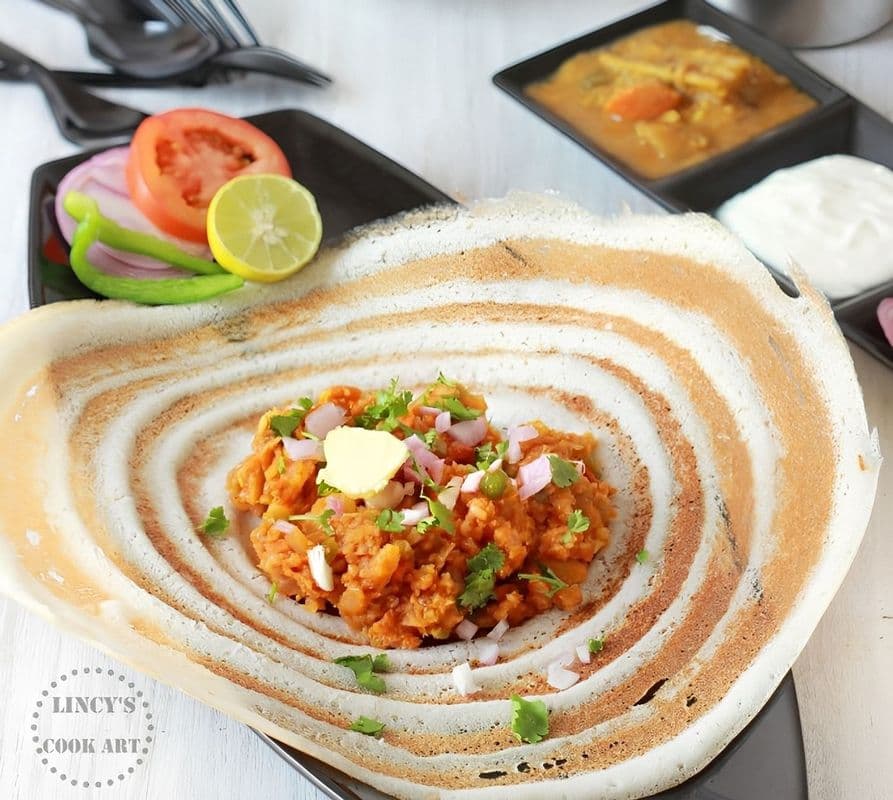 Pav Bhaji Dosa (5 pcs)