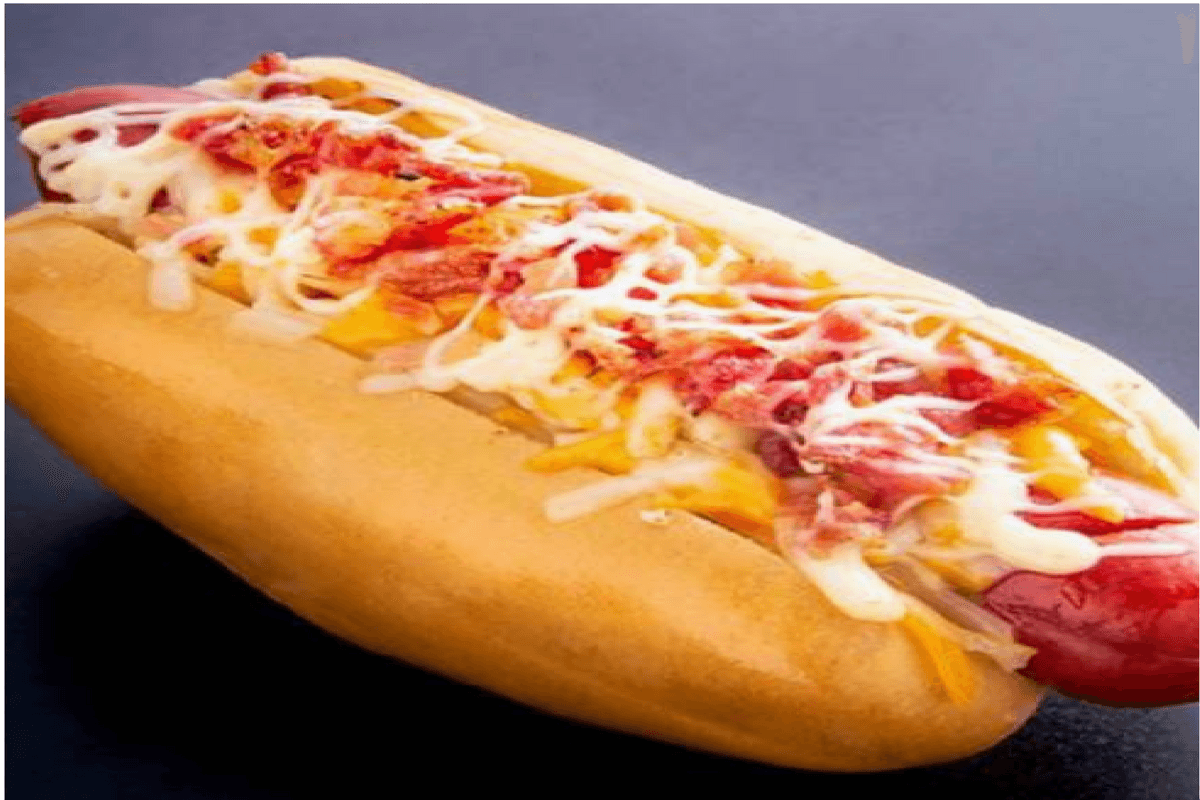 Bacon Cheese Hot Dog