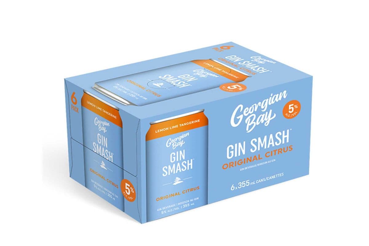 GEORGIAN BAY GIN SMASH 6 CANS (6 x 355 ML)