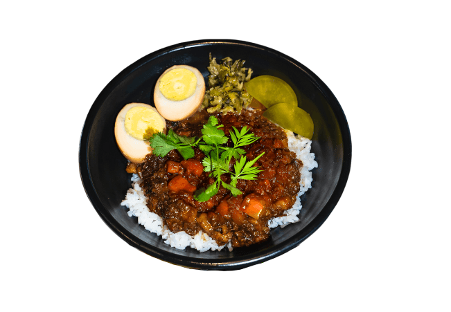 (Bento)蔥燒滷肉飯便當(辣🌶) / (Bento)Chef Special Spicy Marinated Sauce Pork on Rice(Spicy🌶)