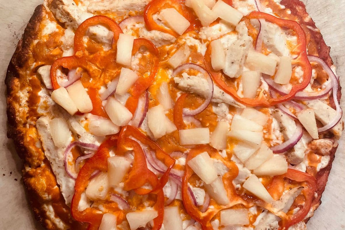 8" Small Fire Chicken Pizza