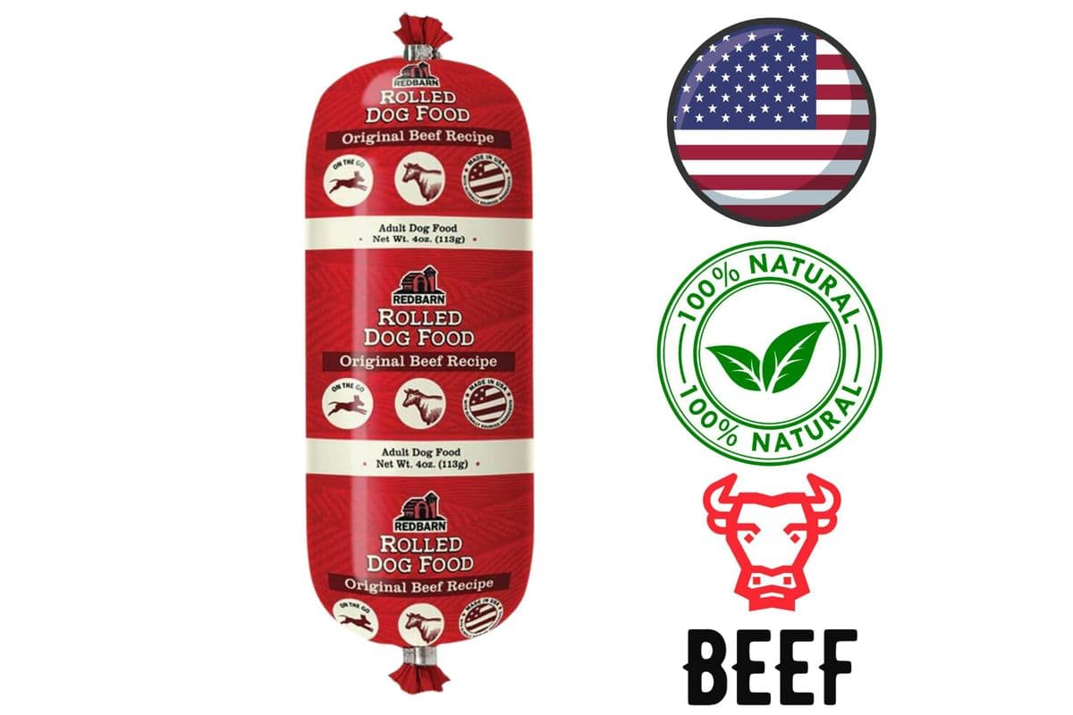 RedBarn Beef Roll Dog Food (4 oz)