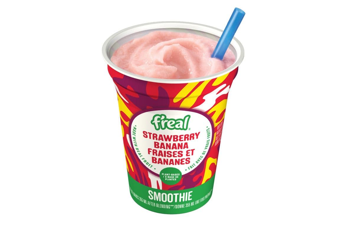 F'Real Smoothie - Strawberry Banana (12oz) 77563