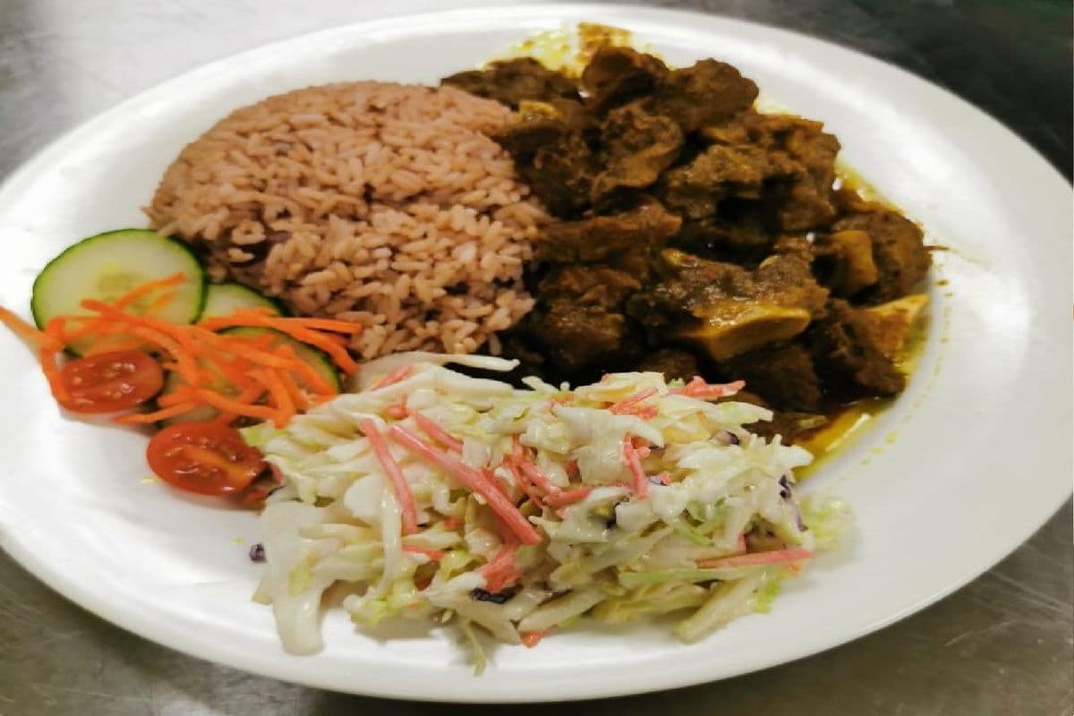 Curry Goat Dinner