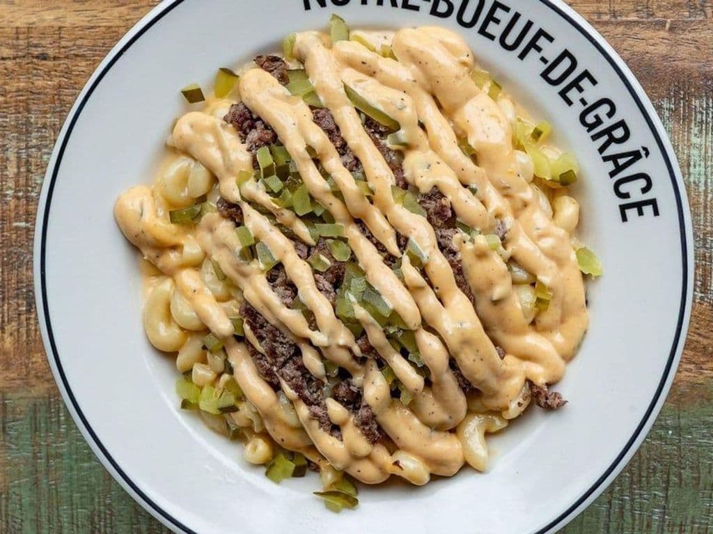 CHEESEBURGER MAC & CHEESE