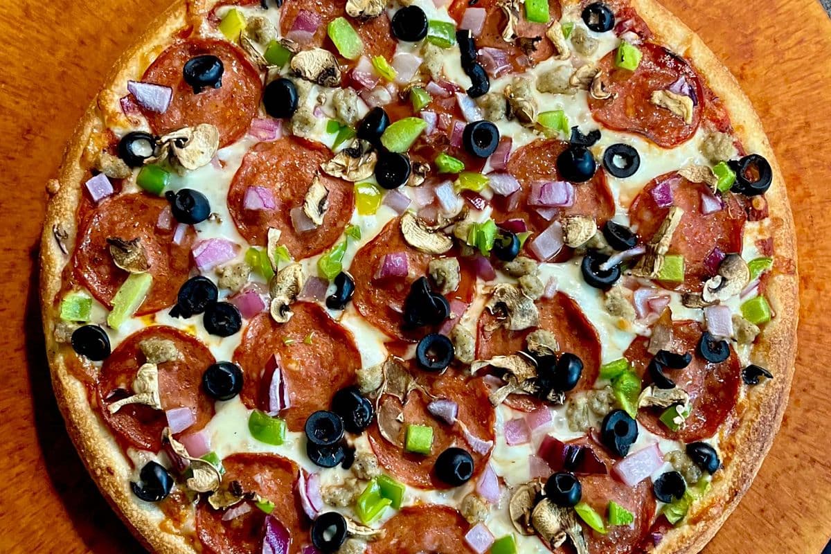 1. 10" Small House Special Pizza