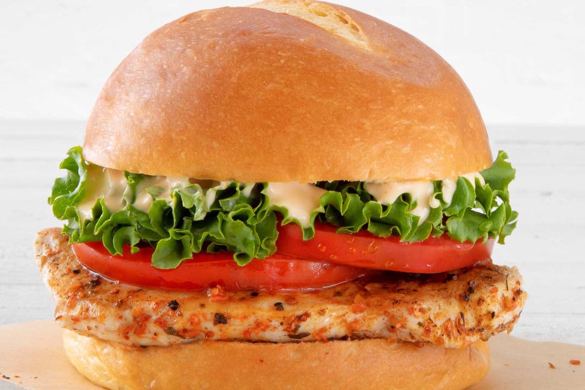 Grilled Chicken Burger