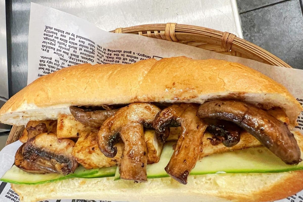 Teriyaki Tofu Mushroom (Vegetarian)