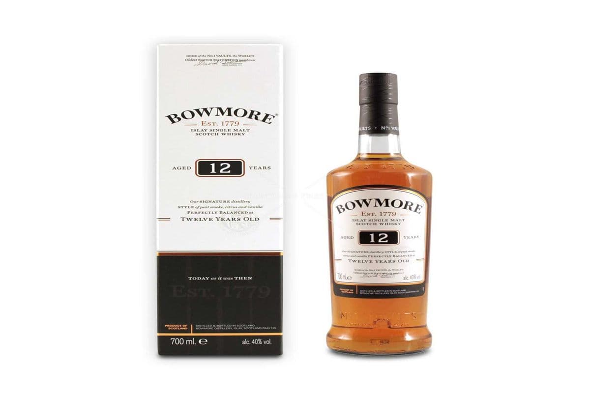 Bowmore 12 years Scotch 750 (1 x 750 ml)