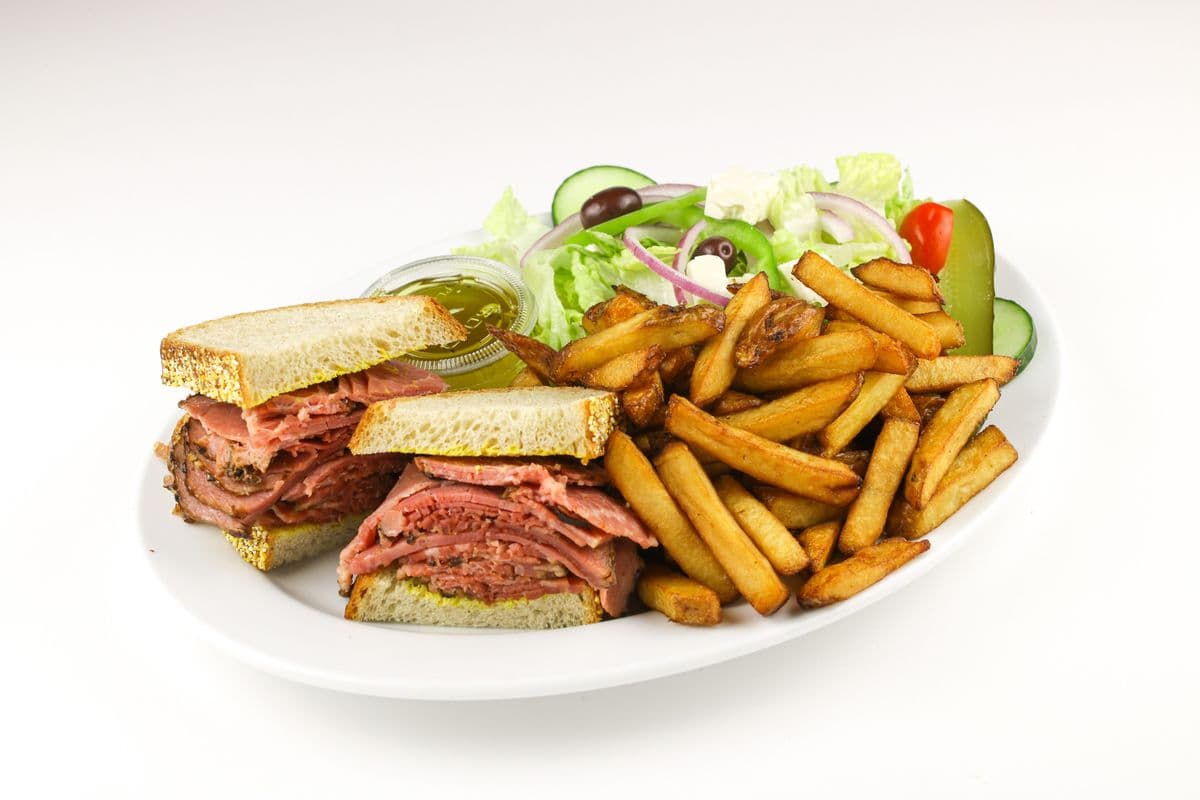 TRIO Junior - Frites et salade
