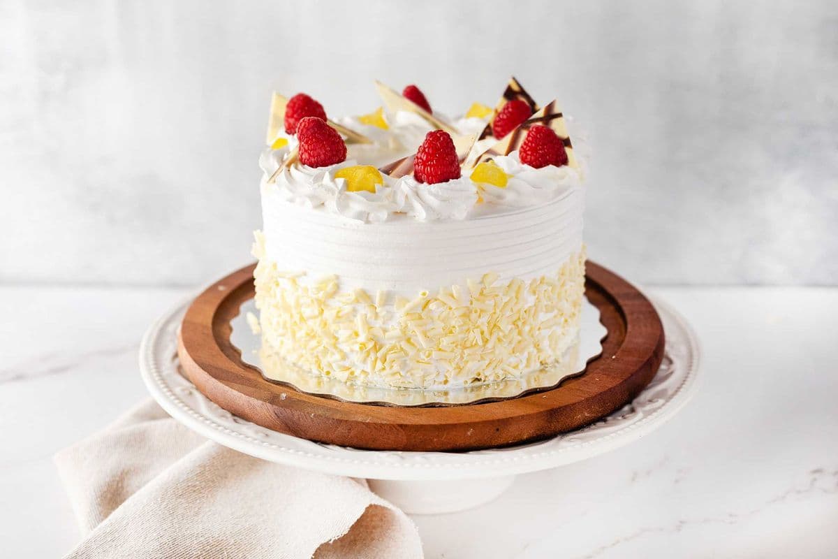 Lemon Raspberry Cake 6"