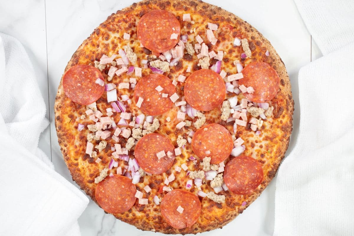 Extra-Large Italian Sausage Recipe Pizza