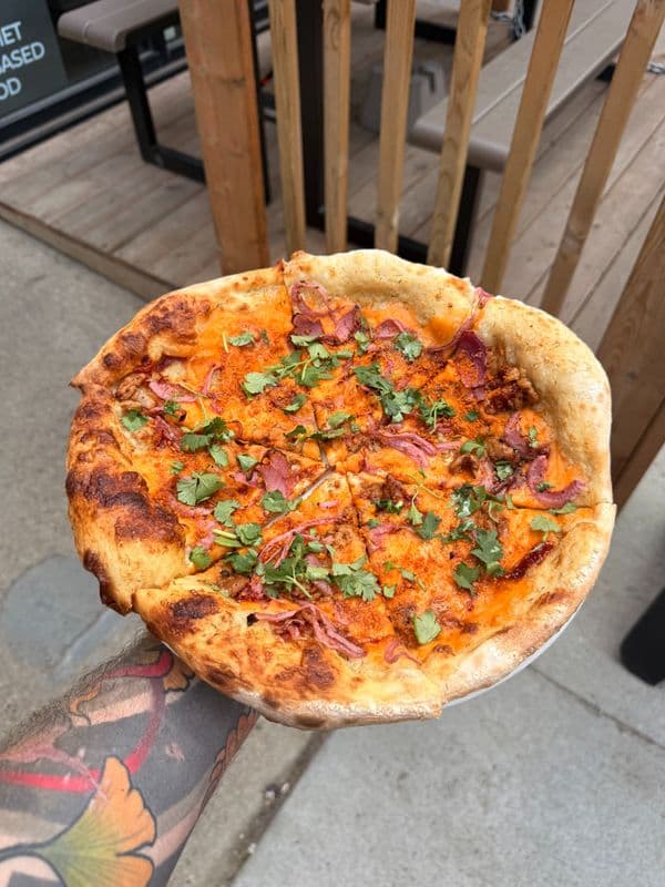 Gluten Free BBQ Chickun Pizza