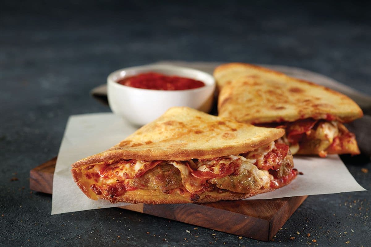 Meatball Pepperoni Papadia
