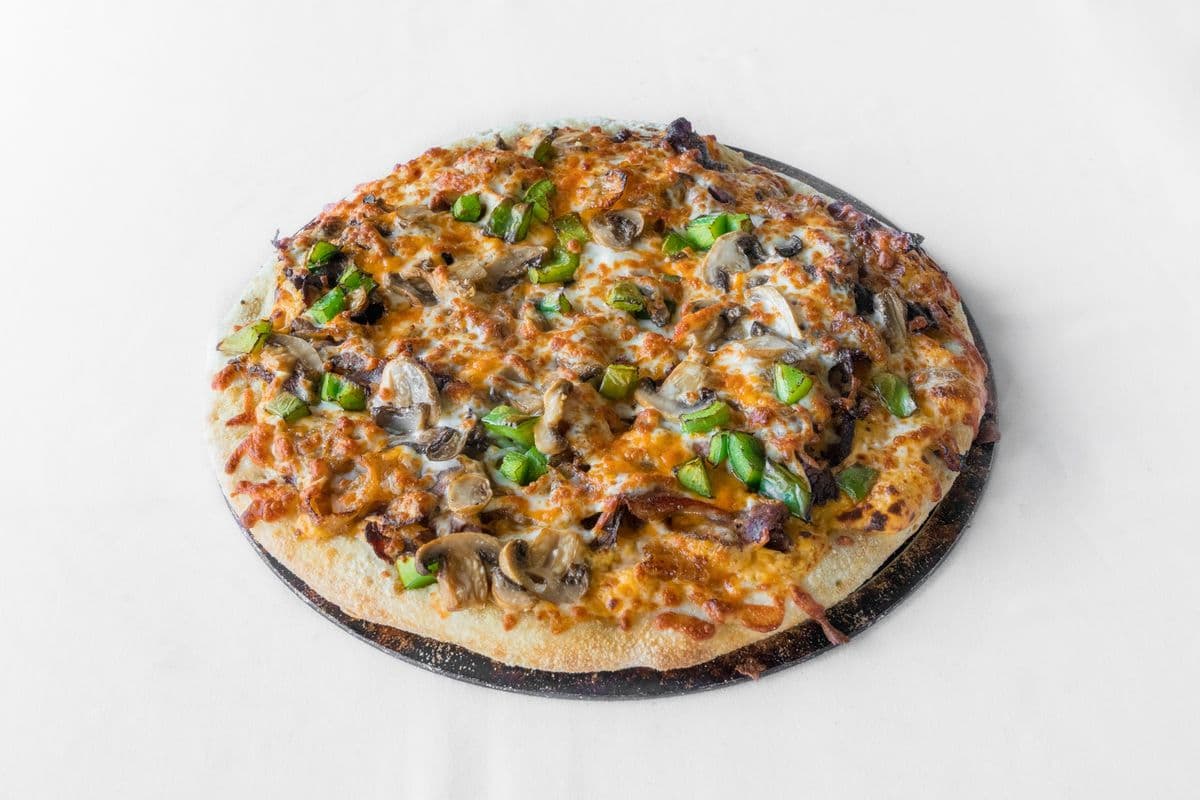 Medium Philly Cheese Steak Pizza