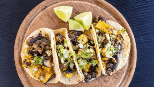 Tacos Pastor Negro (4 Mcx) / Pastor Negro Tacos (4 Pcs)