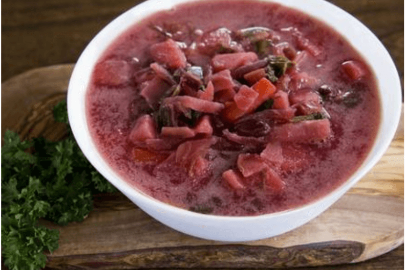 Polish Baby Red Beets and Vegetables (Borscht)