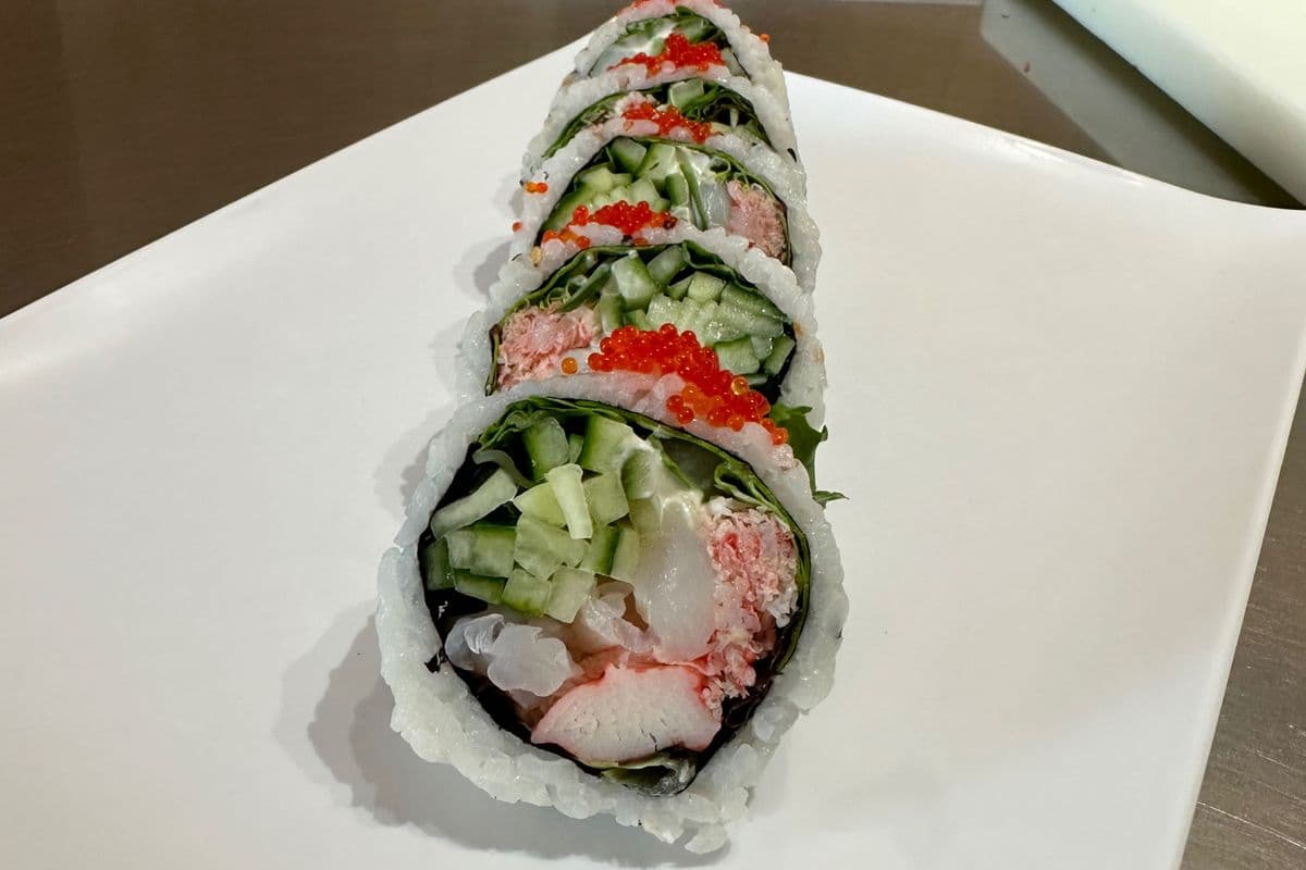 64. Rouleau futomaki Alaska / Alaska Futomaki Roll