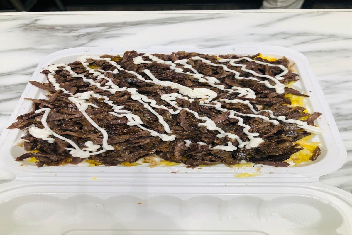 Beef Shawarma on Rice