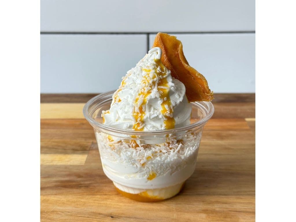 Mango Coconut Sundae