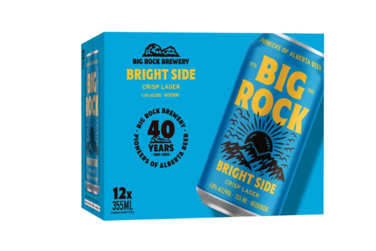 Big Rock Bright Side Lager (12 x 355 ml)