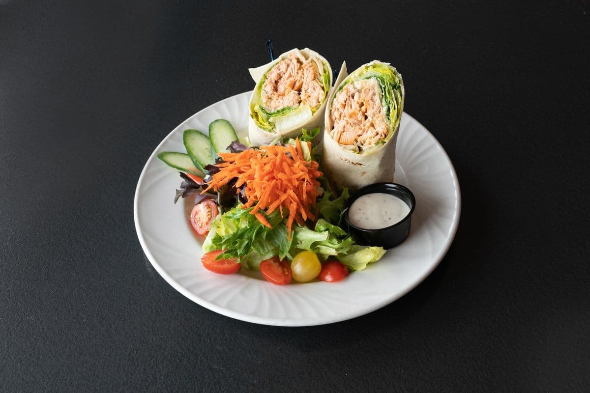 Caesar Salmon Wrap