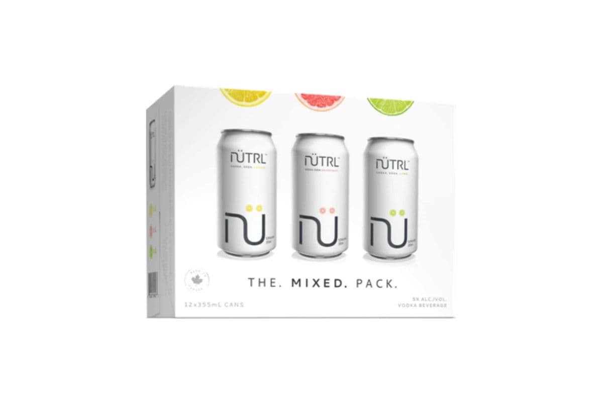 Nutrl Vodka Soda Mix (12-Pack) (1 x 355ml)