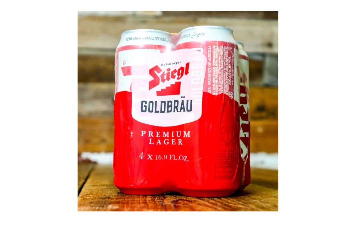STIEGL GOLDBRAU LAGER 4PK CAN (1 x 500 ML)