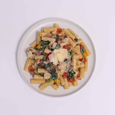 Asiago Chicken Rigatoni