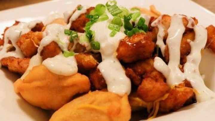 Buffalo Chicken Pierogi