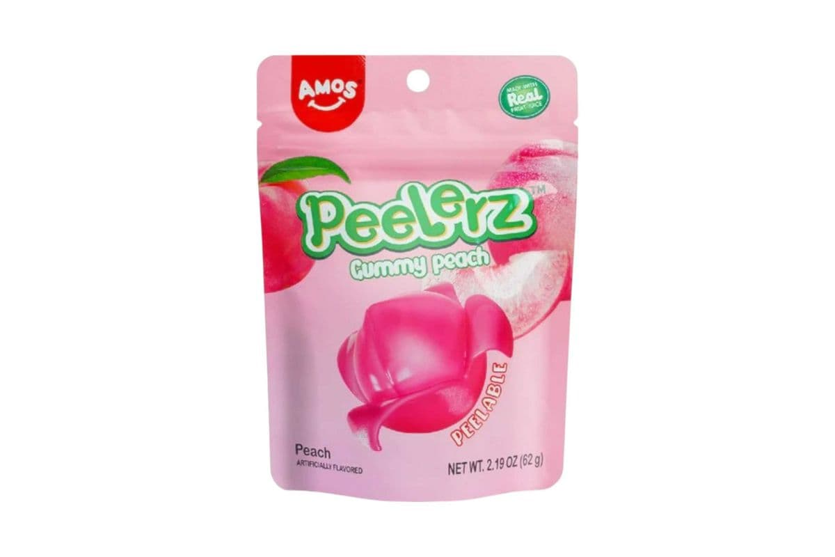 Peelerz Gummy Peach (170g) (110 Cal)