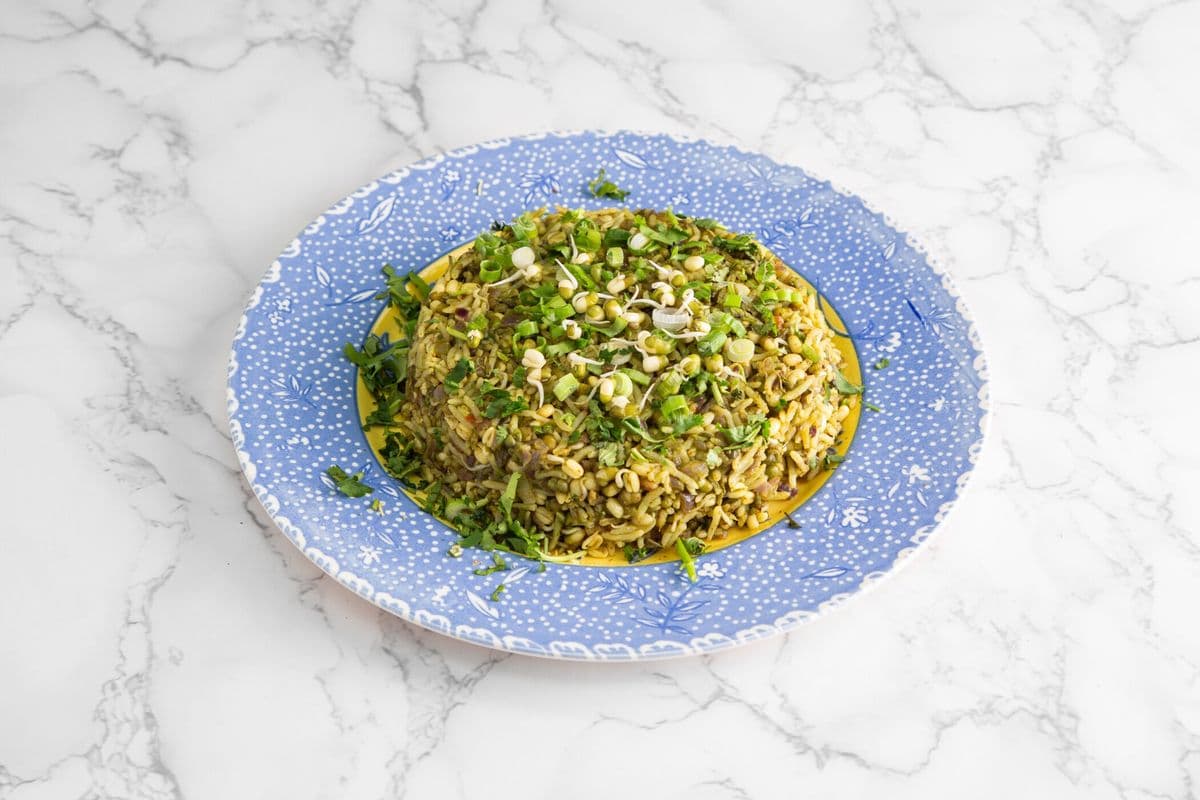 Green Moong Pulav