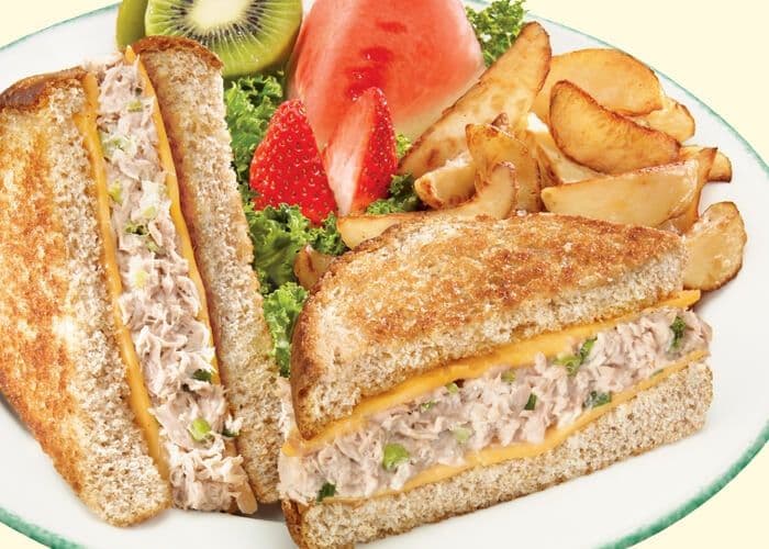 Croque-thon avec pommes de terre