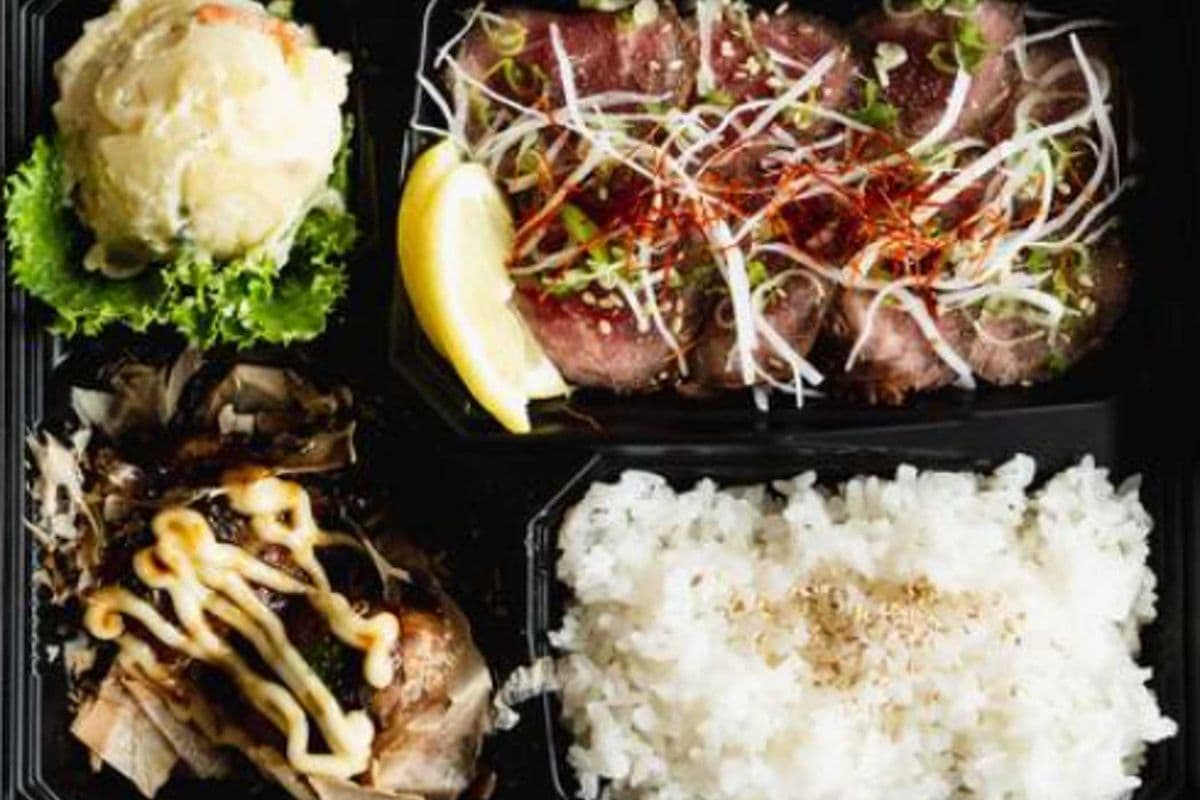 Beef Tataki Bento