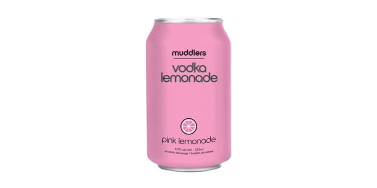Muddler's Pink Lemonade (355 ml)