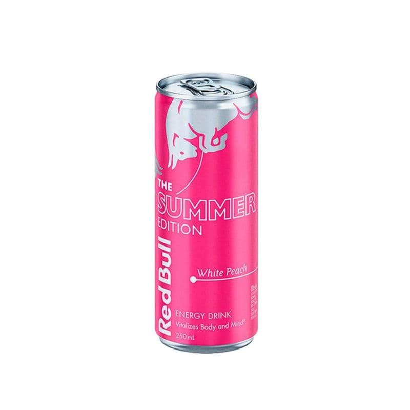 8 X 250ml Red Bull Energy Drink, Peach