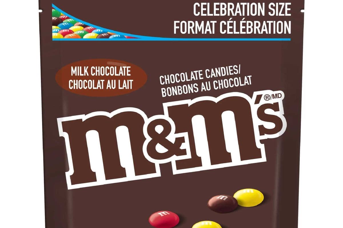 M&M Milk Chocolate Celebration Size 800g