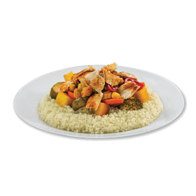 Couscous au Shish Taouk