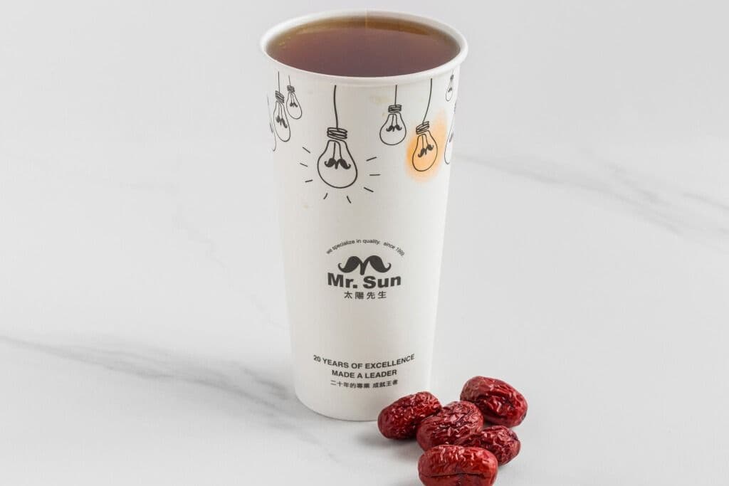 Longan and Red Date Milk Tea